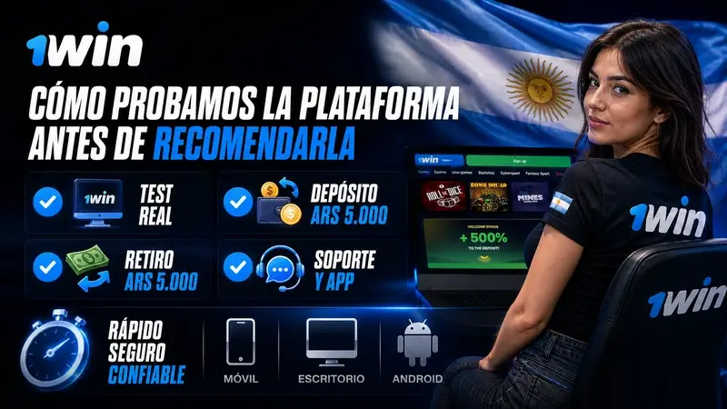 1win Casino pruebas editoriales